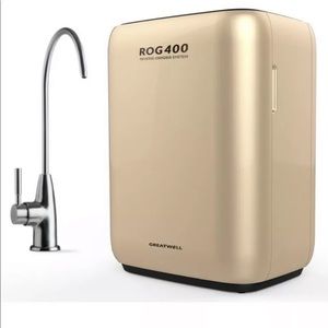 GreatWell ROG400 Tankless Reverse Osmosis Water Filtration System with filter